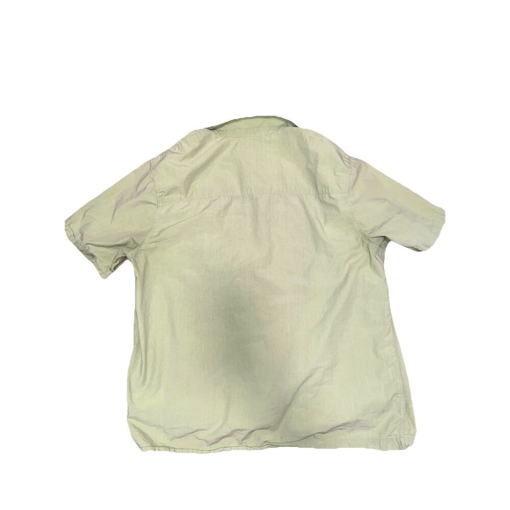 COS Bright Green Shirt Button Up Cotton Size XL Men A003120 - Picture 8 of 10
